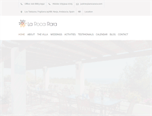 Tablet Screenshot of larocarara.com